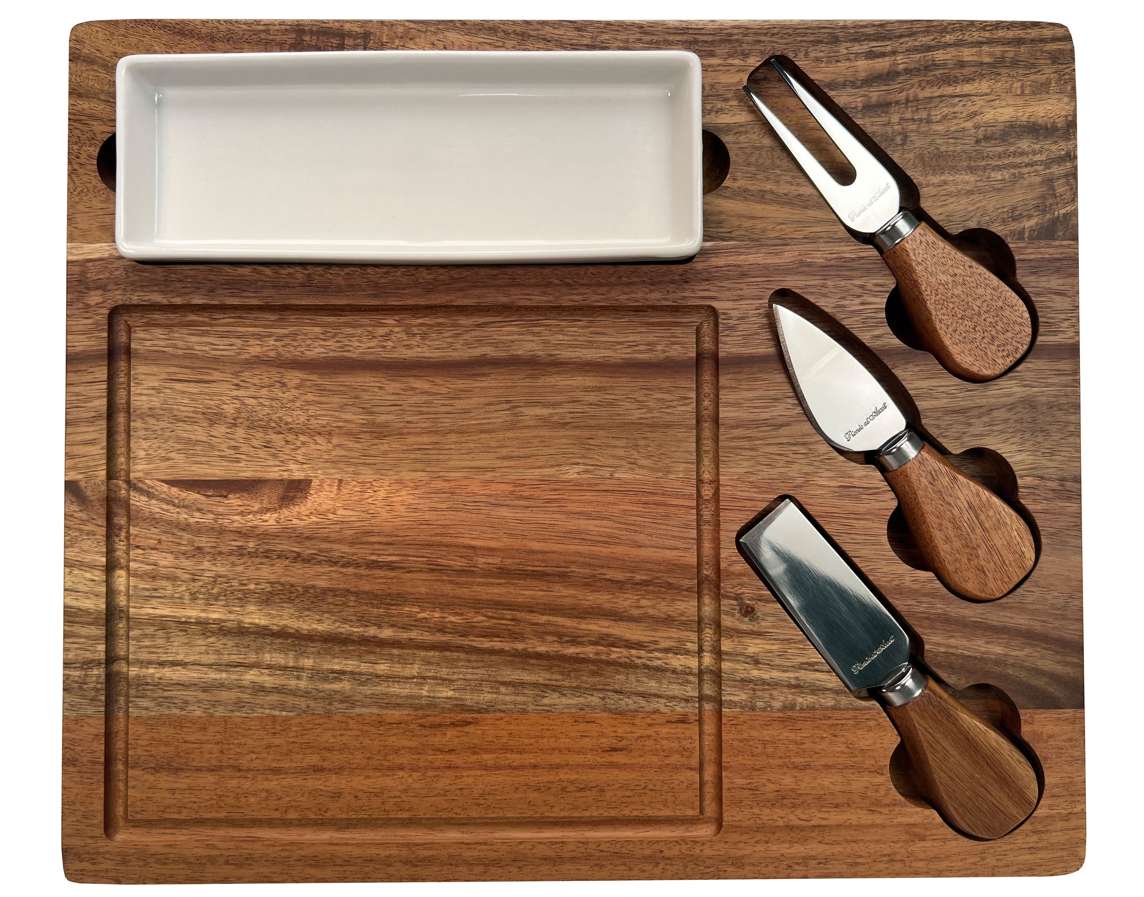 Acacia Celtic Cheese Board set 